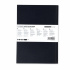 Скетчбук "Marker line" 160г/м2, A5, 44л твердая обложка, цвет черный